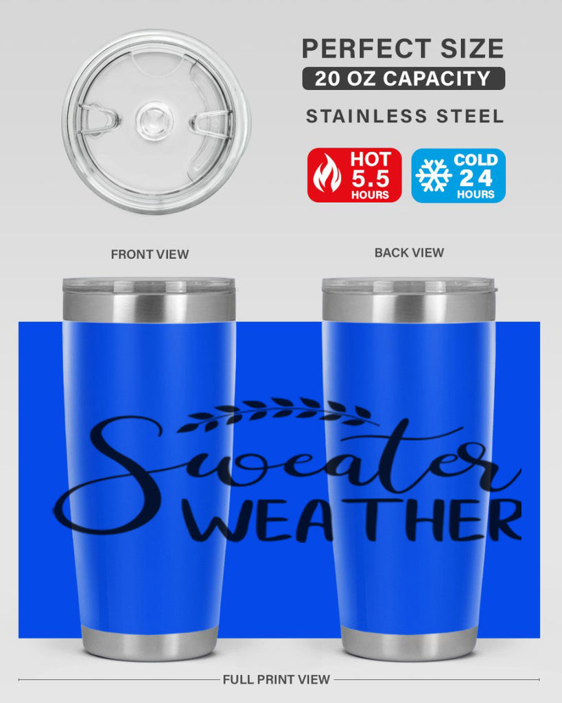 sweater weather 582#- fall- Tumbler