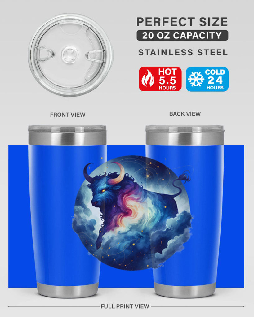 taurus 523#- zodiac- Tumbler