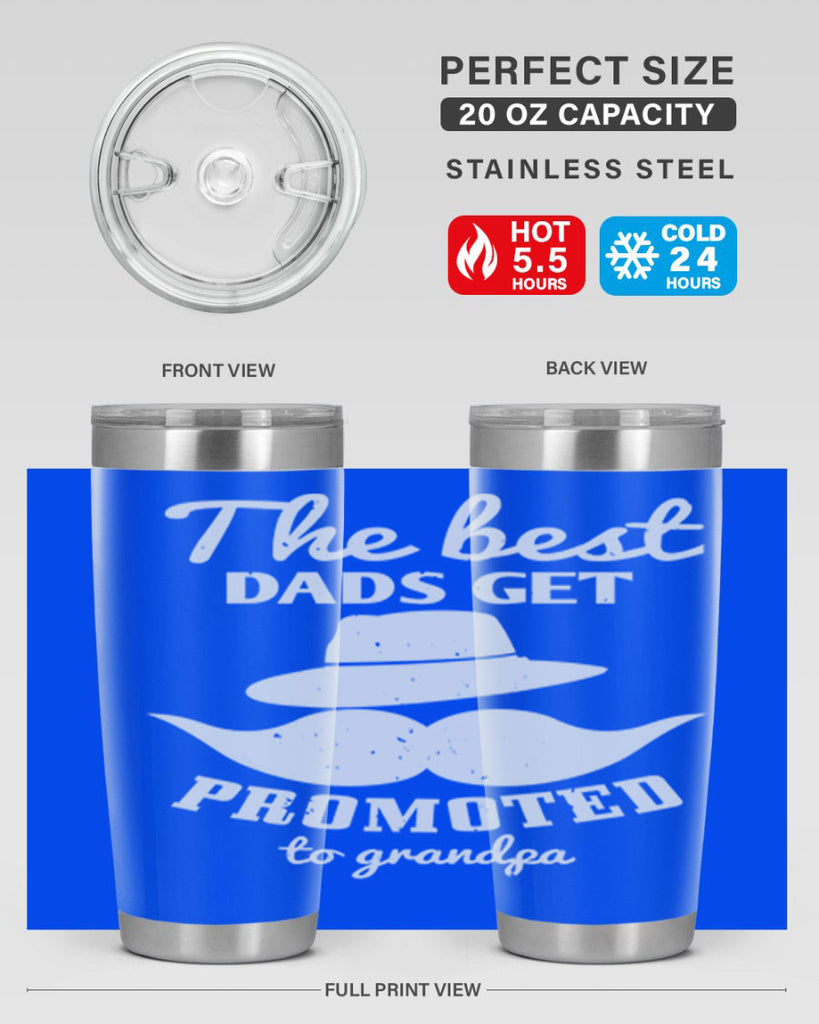 the best dads get promoted 164#- fathers day- Tumbler