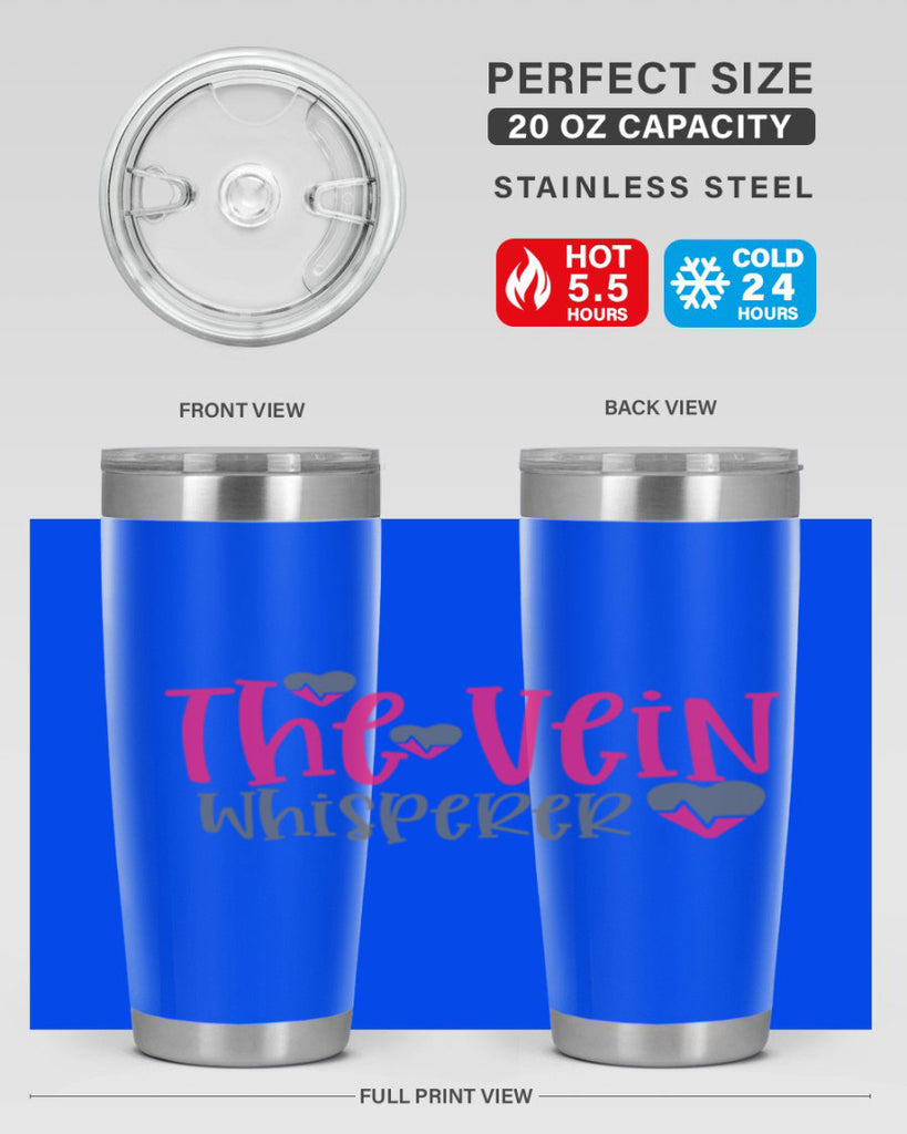 the vein whisperer Style Style 21#- nurse- tumbler
