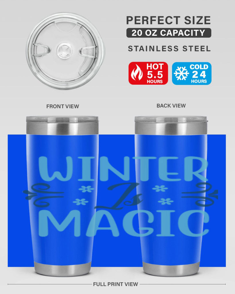 winter is magic 507#- winter- Tumbler