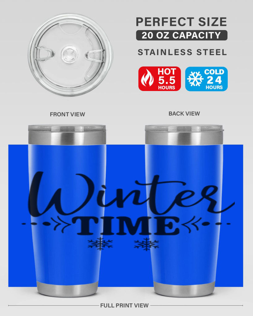 winter time 529#- winter- Tumbler