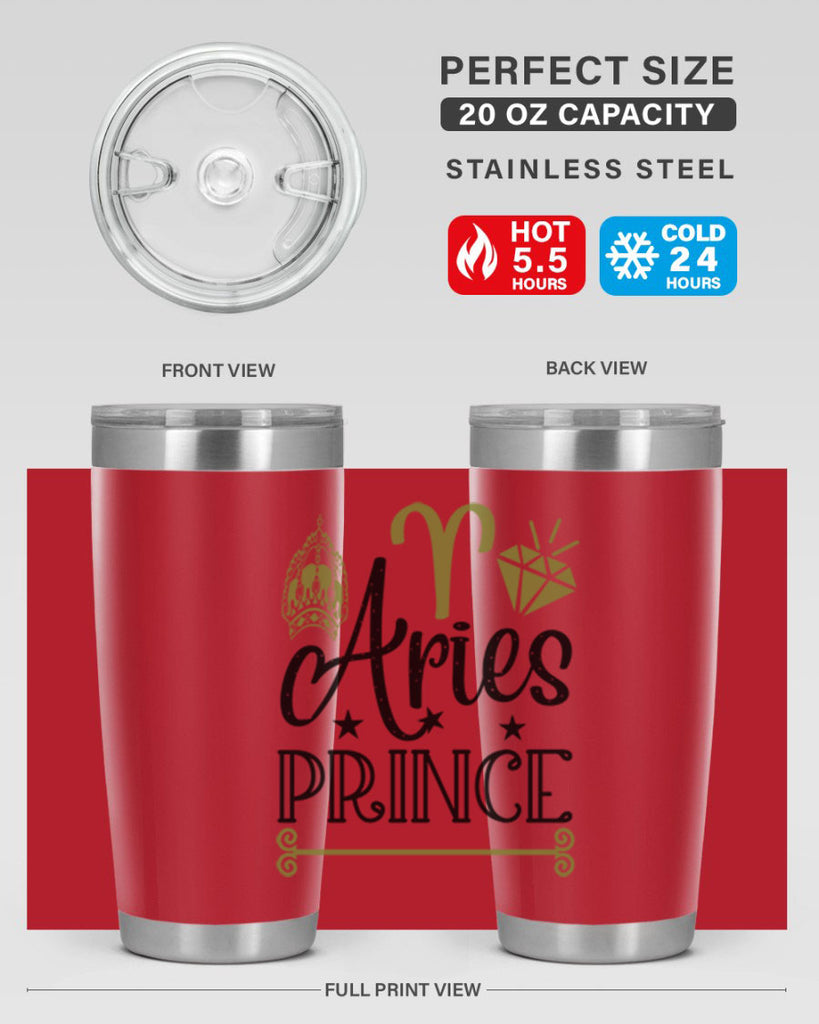 Aries prince 113#- zodiac- Tumbler