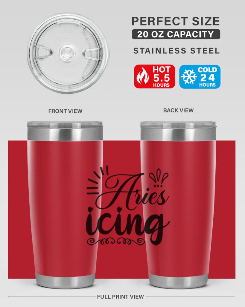Ariesicing 105#- zodiac- Tumbler