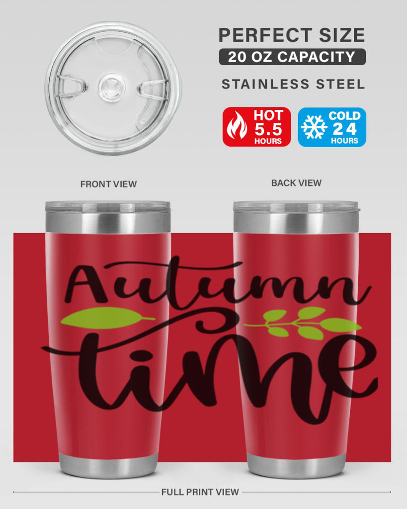 Autumn Time 35#- fall- Tumbler