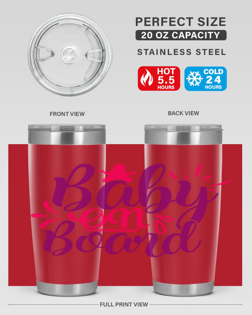 Baby On Board Style 289#- baby- tumbler
