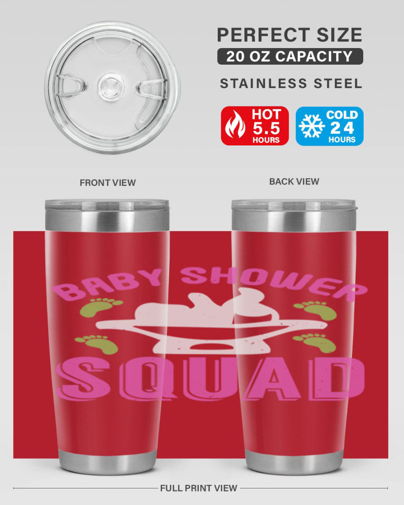 Baby shower Squad Style 152#- baby- tumbler