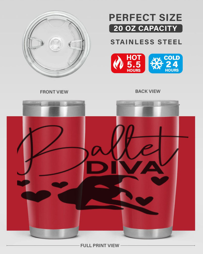 Ballet Diva 5#- ballet- Tumbler