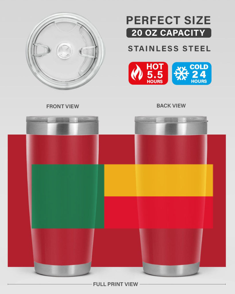 Benin 179#- world flags- Tumbler