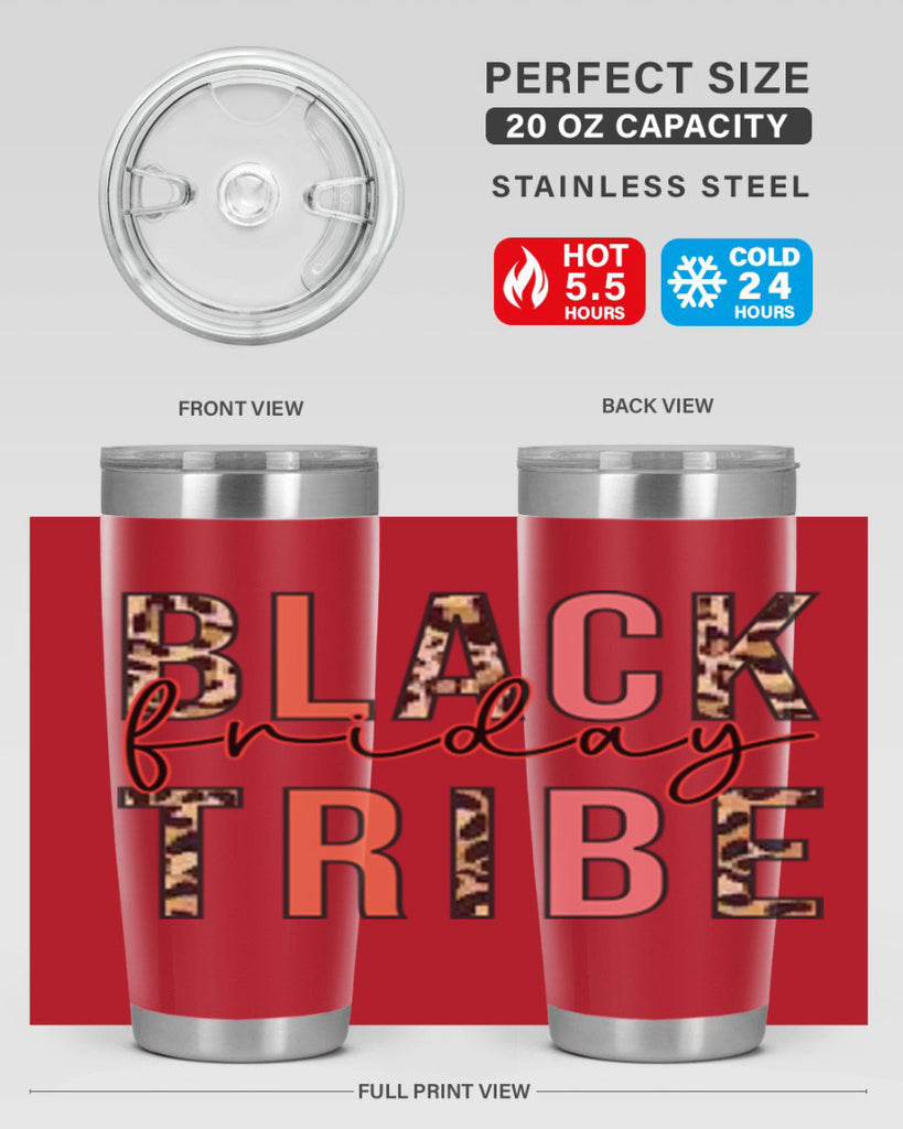 Black friday tribe 46#- fall- Tumbler