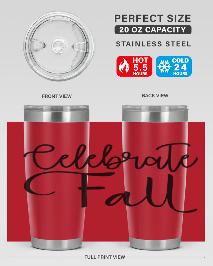 Celebrate Fall 60#- fall- Tumbler