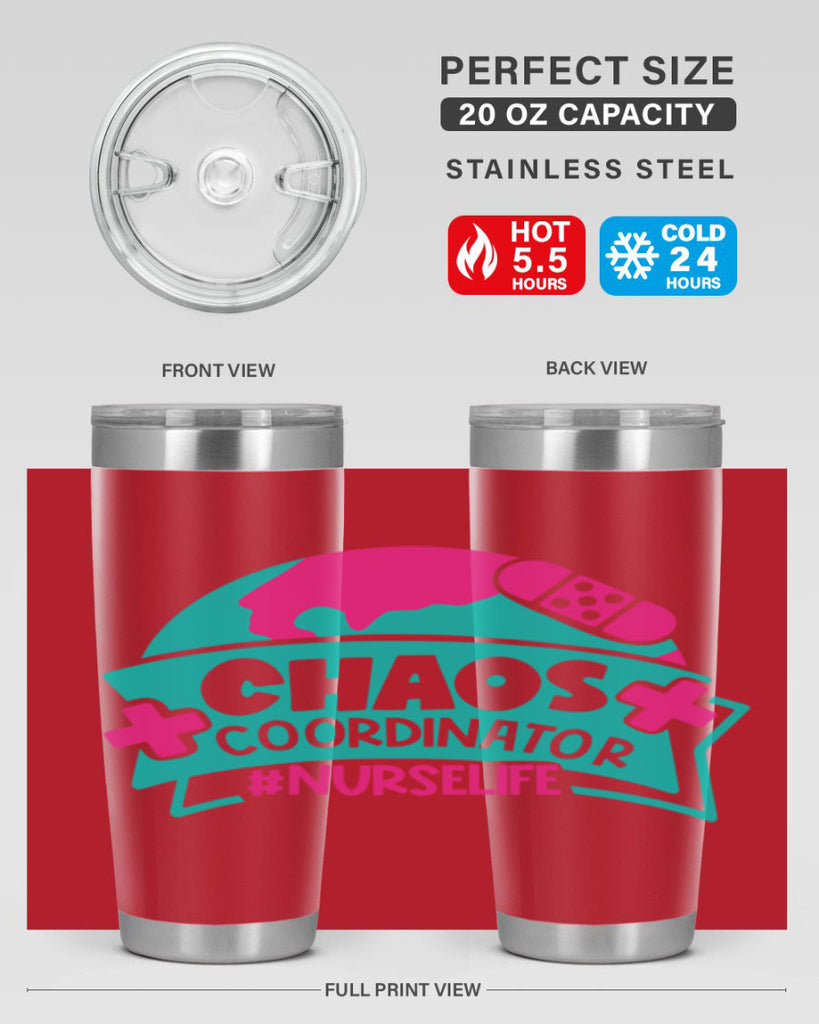 Chaos Coordinator Nurselife Style Style 213#- nurse- tumbler