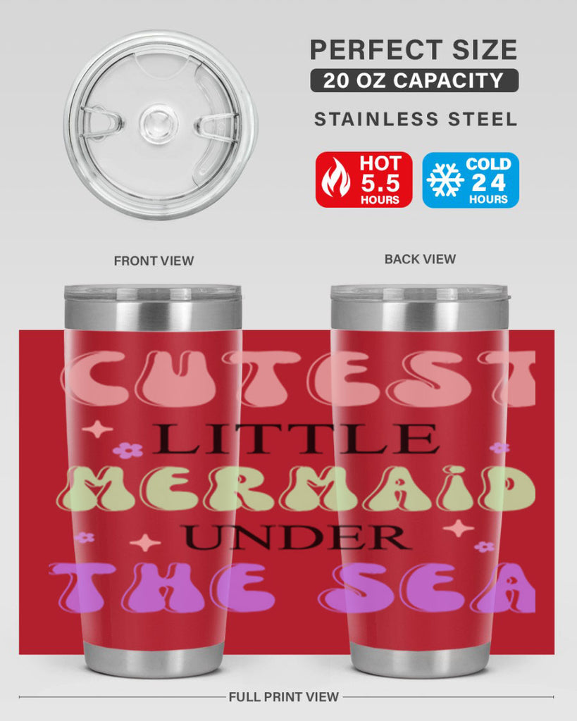 Cutest Little Mermaid Under The 99#- mermaid- Tumbler