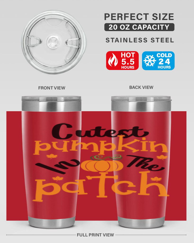 Cutestpumpkininthepatch 66#- fall- Tumbler