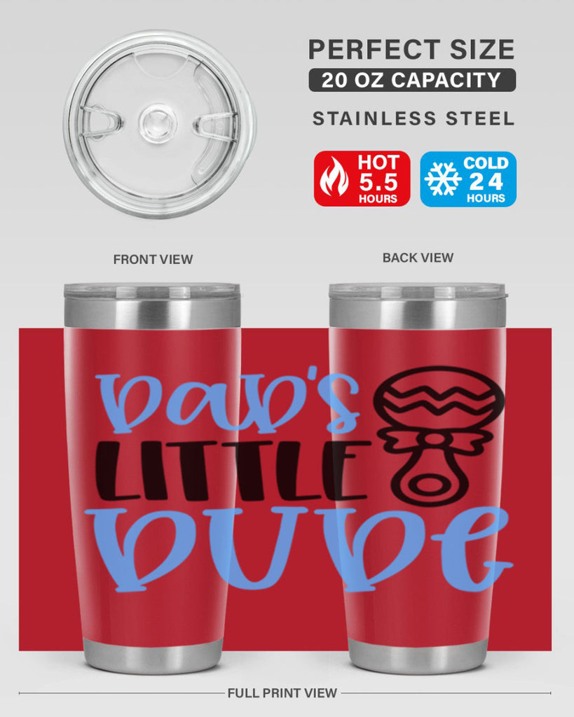 Dads Little Dude Style 102#- baby- tumbler