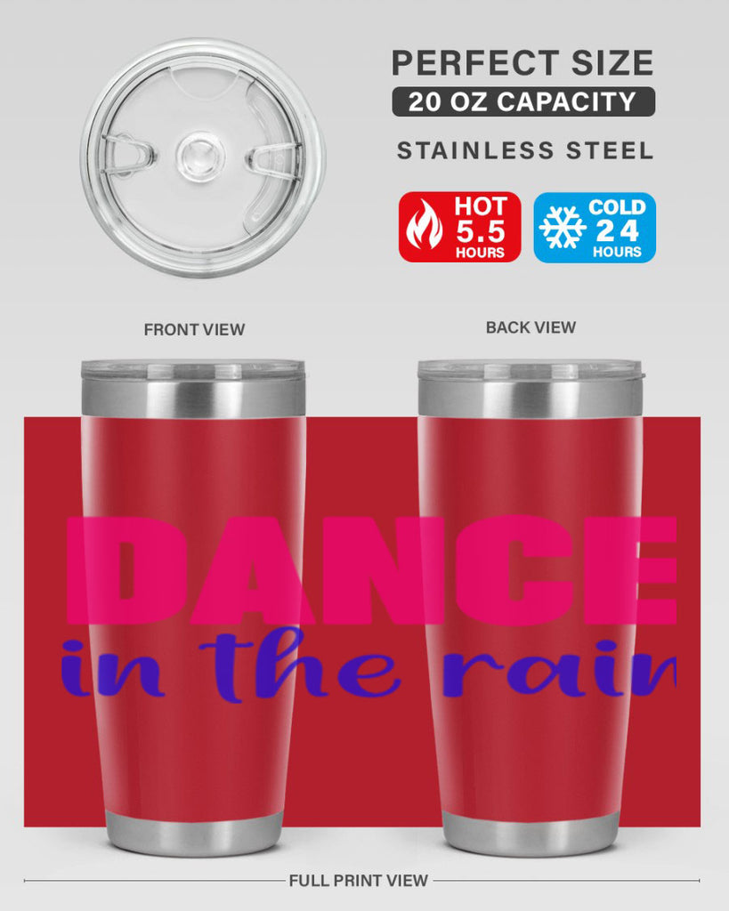 Dance in the Rain 119#- spring- Tumbler