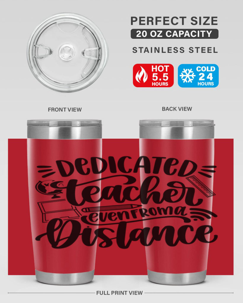 Dedicated Teacher Even Style 79#- teacher- tumbler