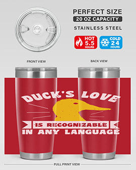 Ducks love Style 49#- duck- Tumbler