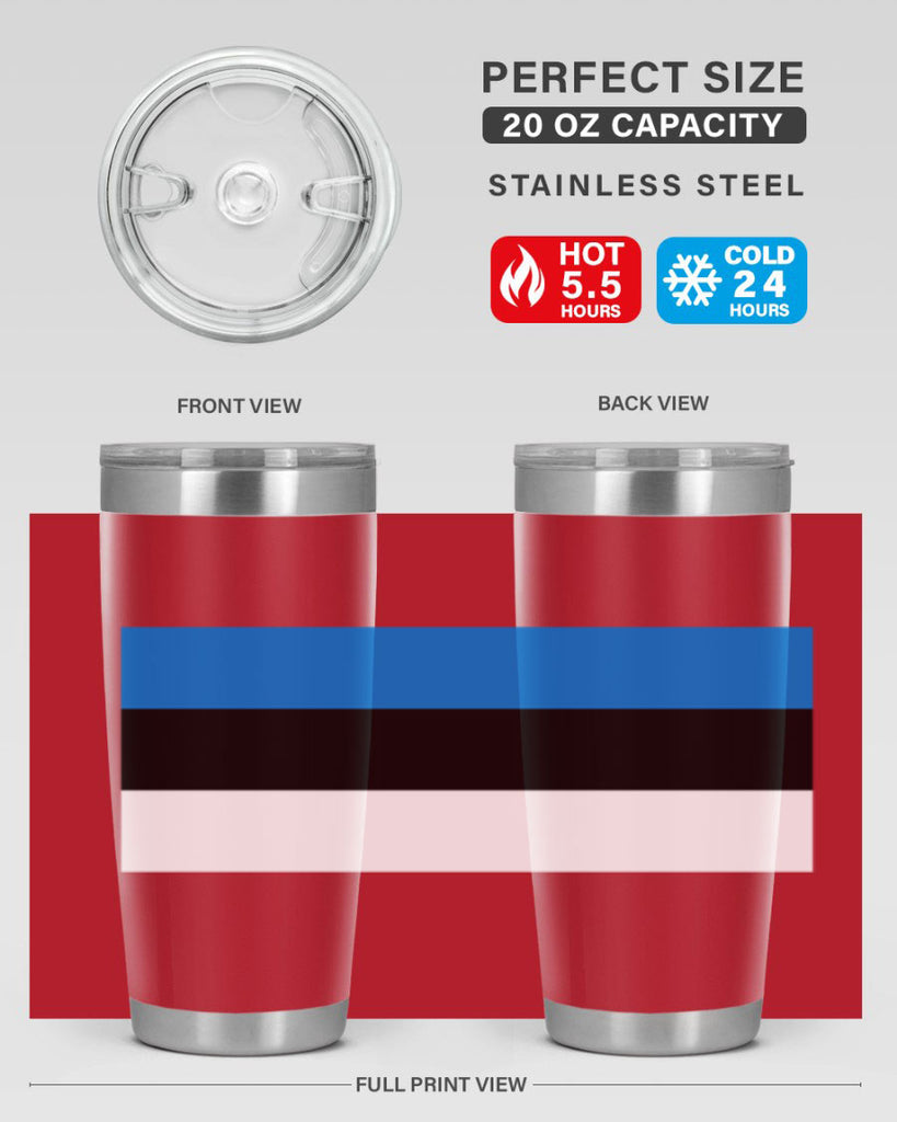 Estonia 142#- world flags- Tumbler