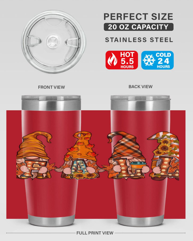FALLGnomeAutumn 149#- fall- Tumbler