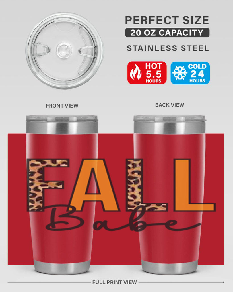 Fall Babe 87#- fall- Tumbler