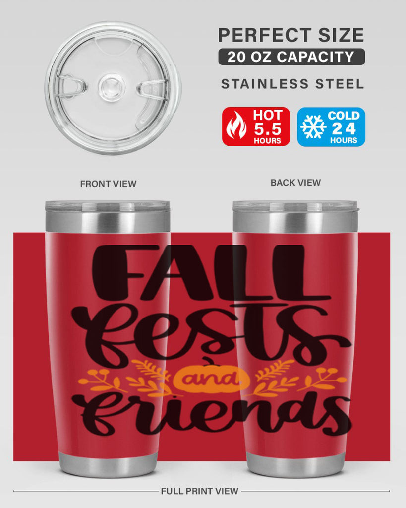Fall Fests And Friends 484#- fall- Tumbler