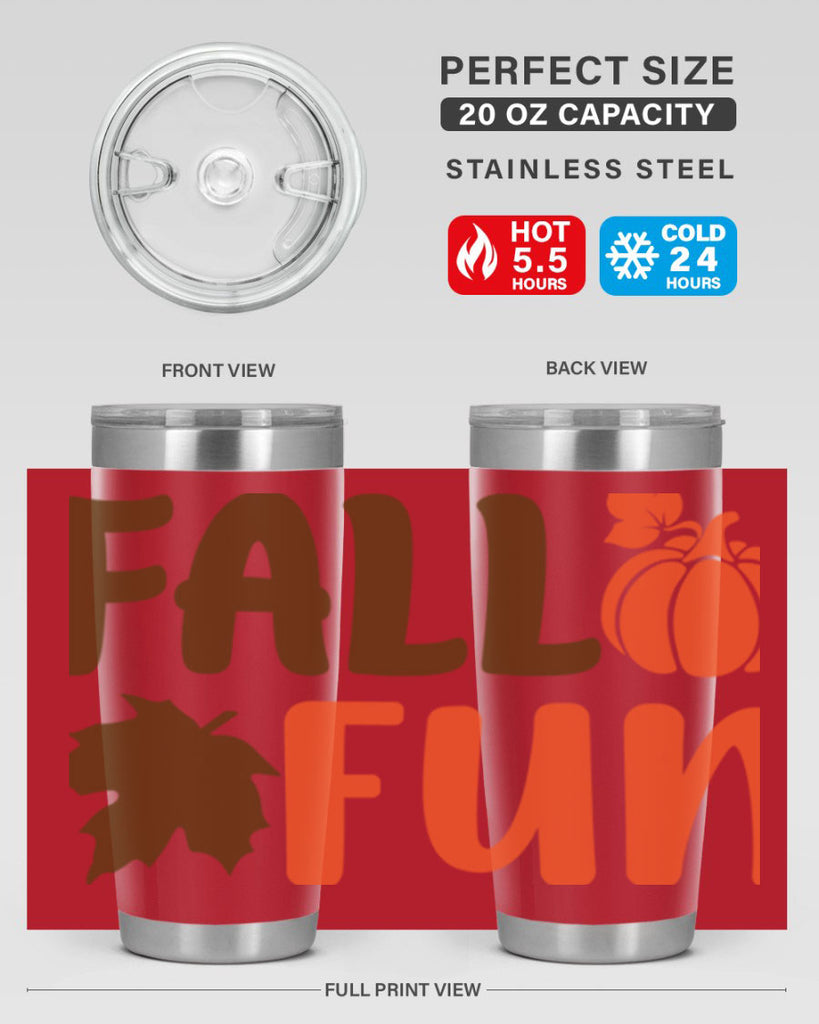 Fall Fun 102#- fall- Tumbler