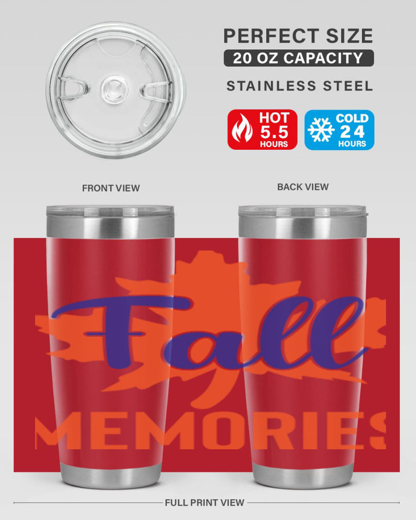Fall Memories 124#- fall- Tumbler