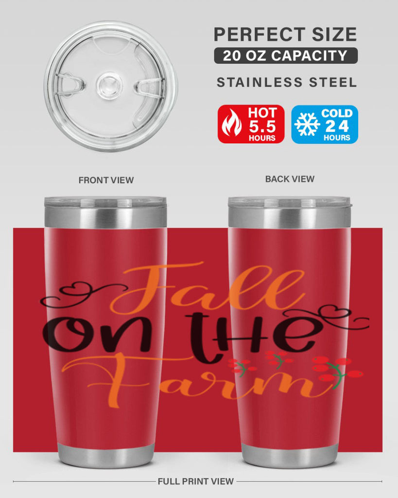 Fall On The Farm 125#- fall- Tumbler