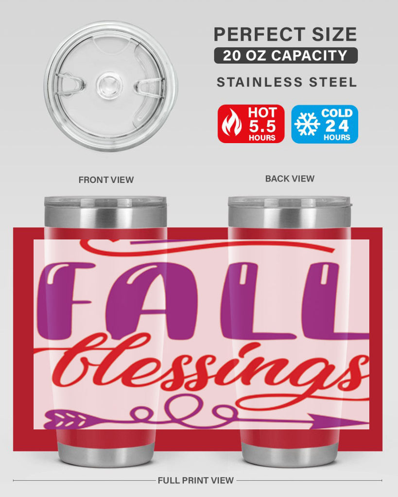 FallBlessingsdesign 146#- fall- Tumbler