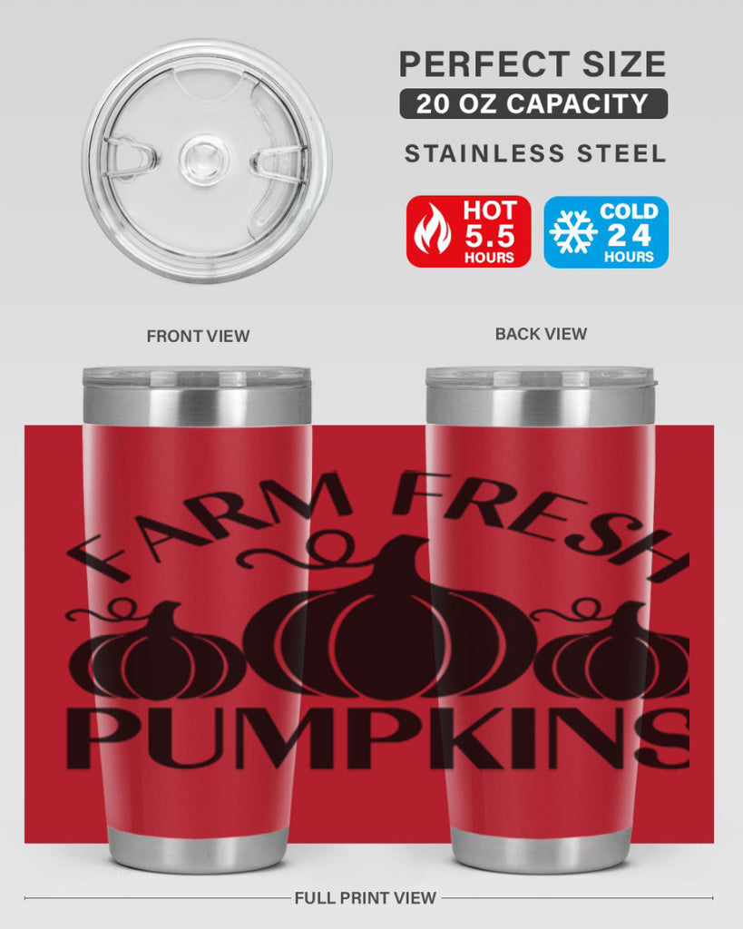 Farm Fresh Pumpkins 176#- fall- Tumbler