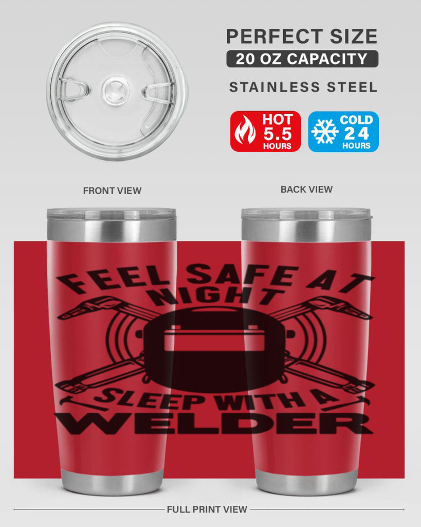 Feel safe at night Style 9#- welder- tumbler