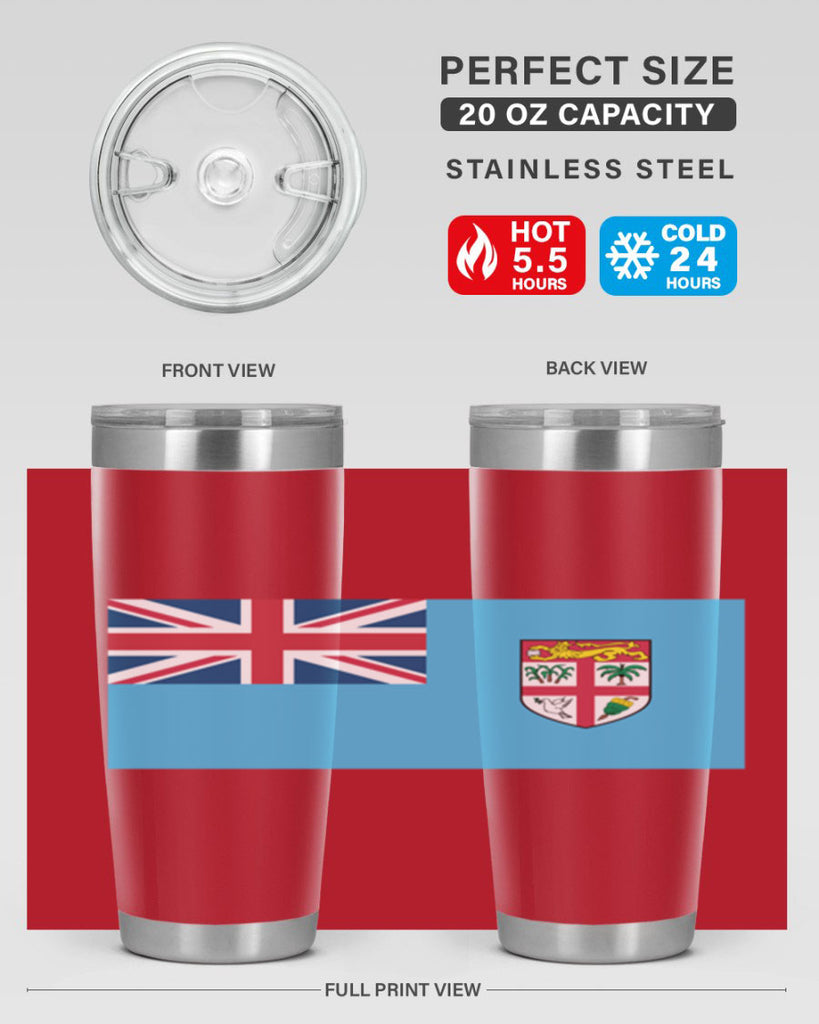 Fiji 139#- world flags- Tumbler