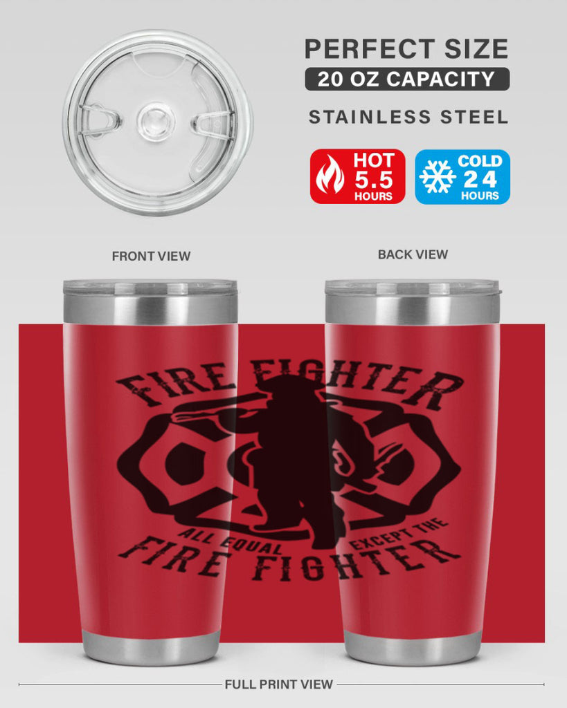 Fire Fighter Style 81#- fire fighter- tumbler