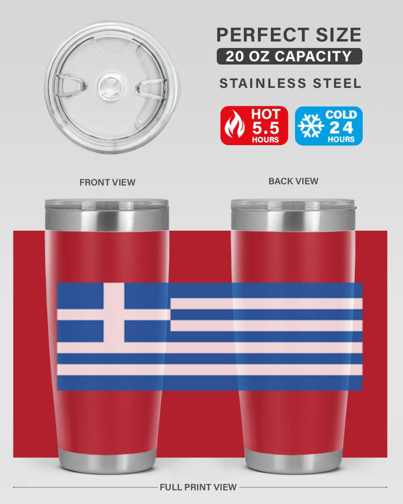 Greece 131#- world flags- Tumbler