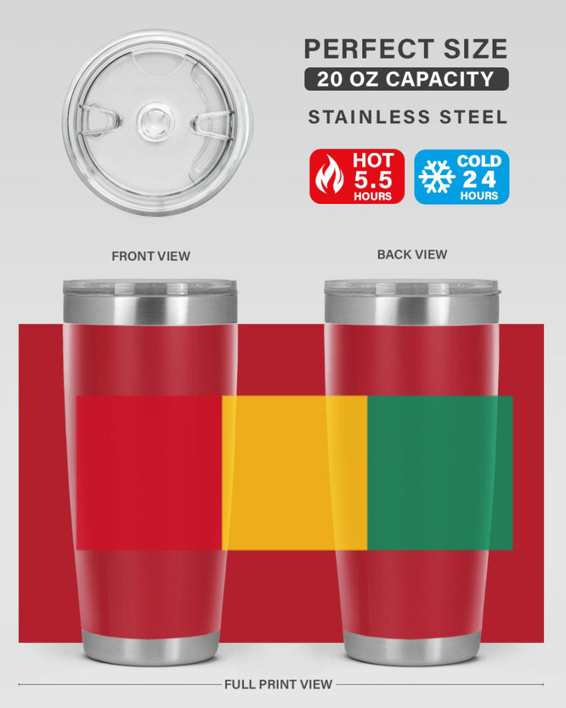 Guinea 127#- world flags- Tumbler