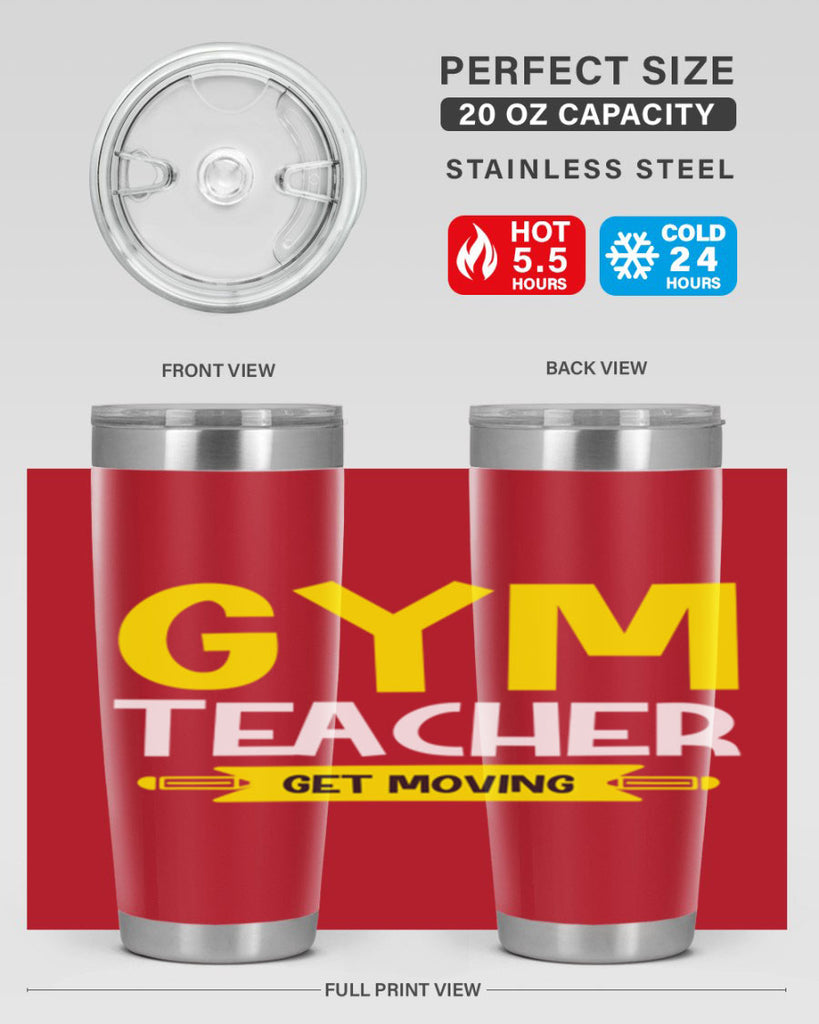 Gym Teacher get Moving Style 116#- teacher- tumbler