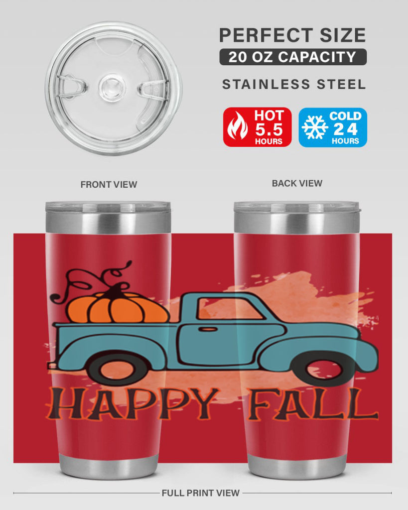 Happy Fall 220#- fall- Tumbler
