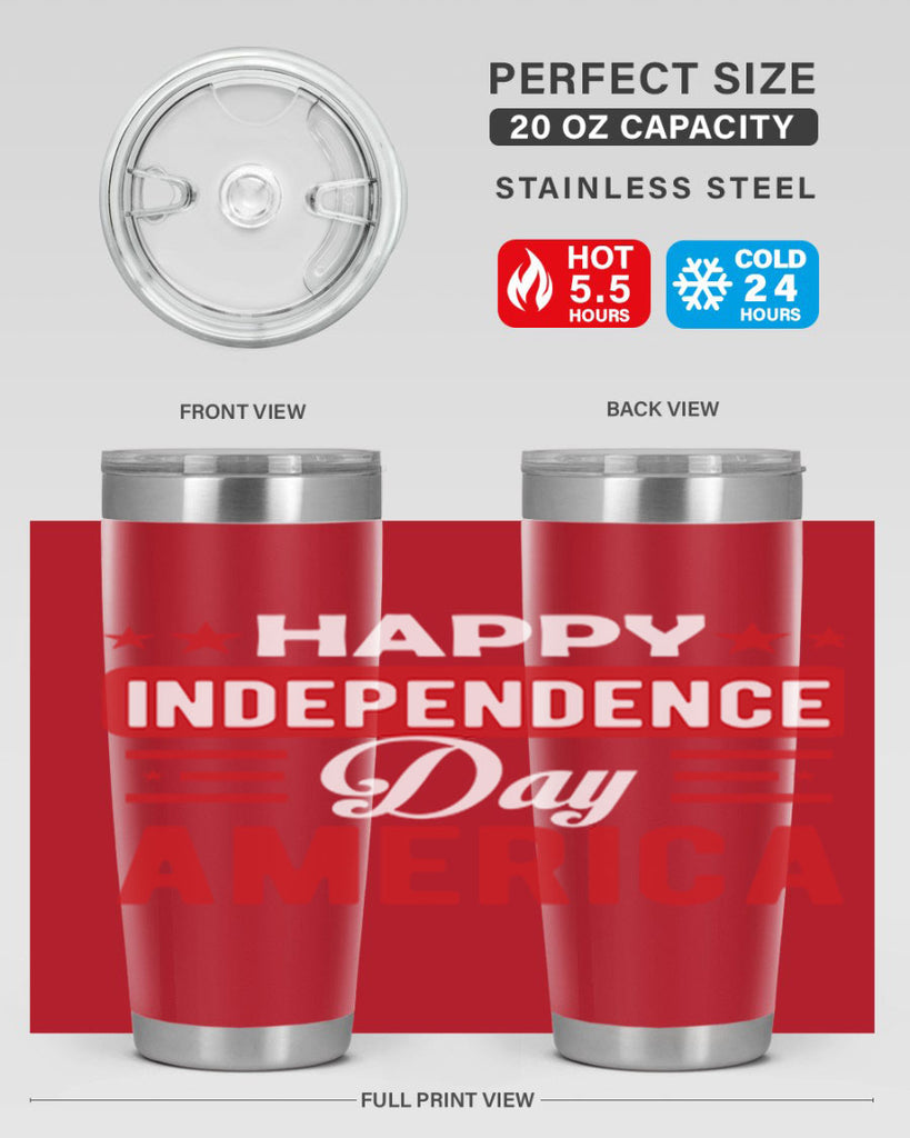 Happy independece day America Style 103#- Fourt Of July- Tumbler