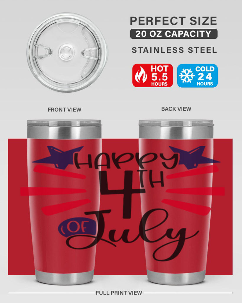 Happy th Of July Style 155#- Fourt Of July- Tumbler