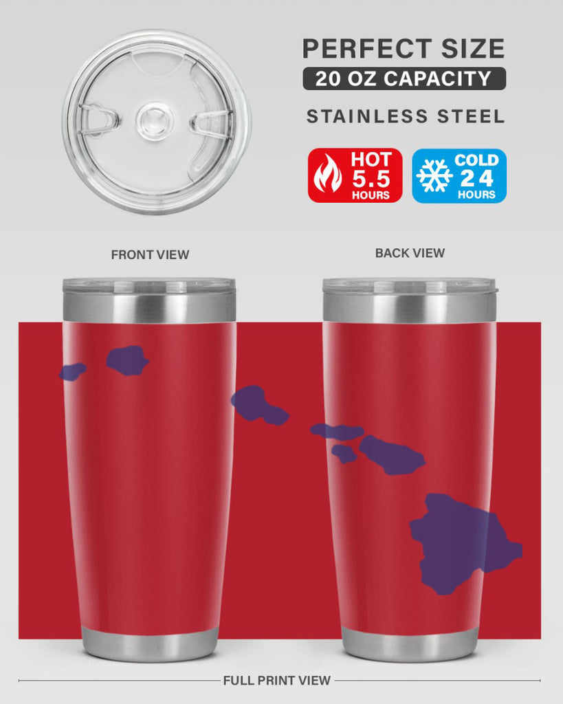 Hawaii 40#- stateflags- Tumbler