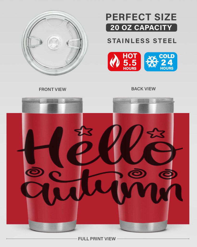 Hello Autumn 270#- fall- Tumbler