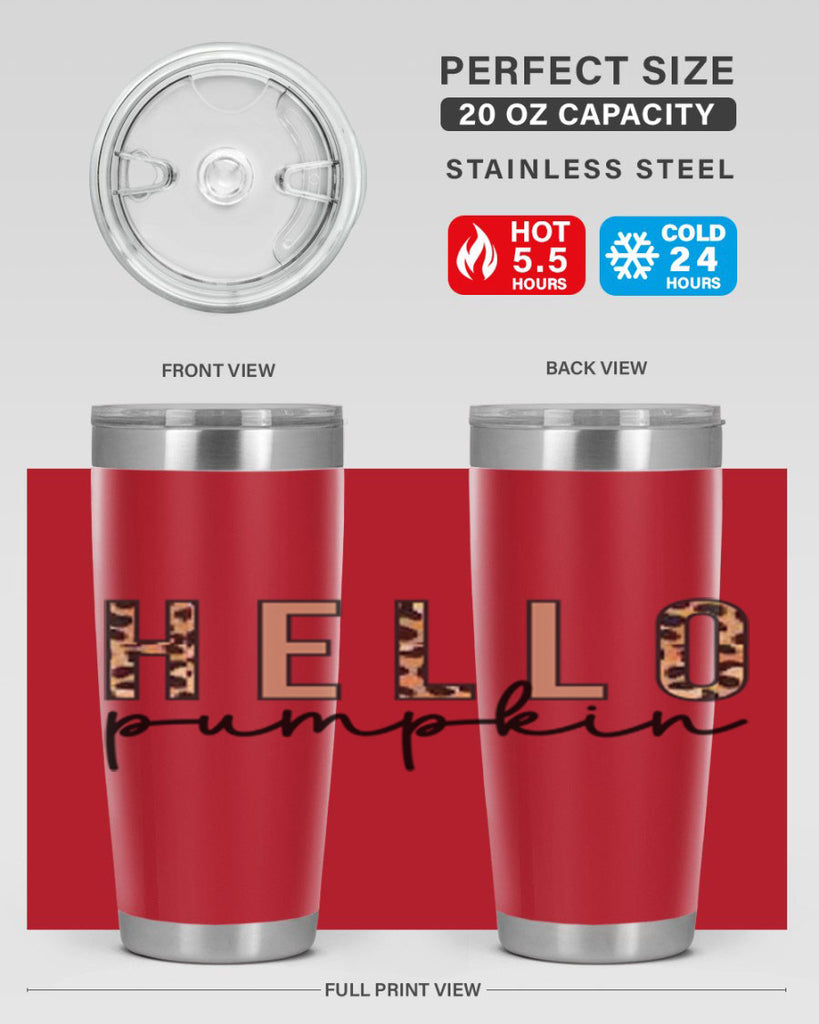 Hello Pumpkin Fall 291#- fall- Tumbler