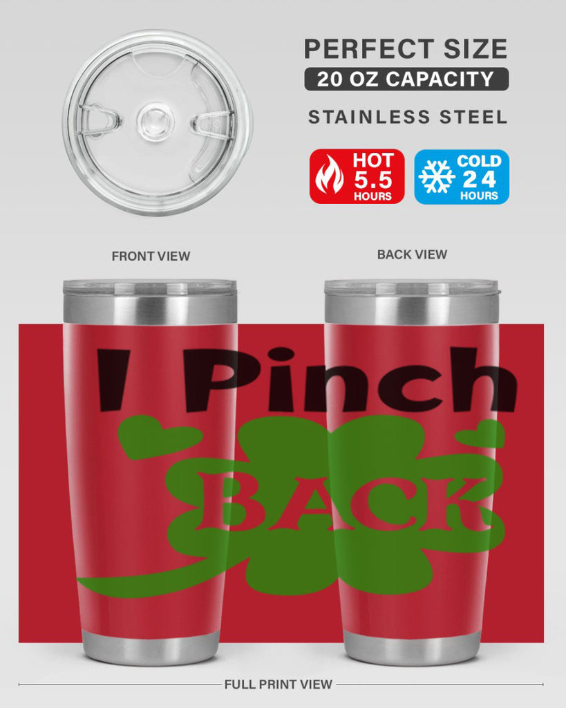 I Pinch Back Style 158#- St Patricks Day- Tumbler