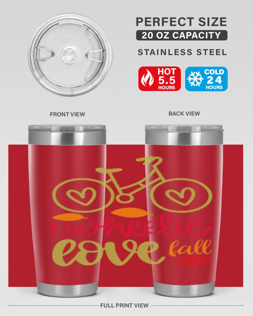 I Wheelie Love Fall 342#- fall- Tumbler