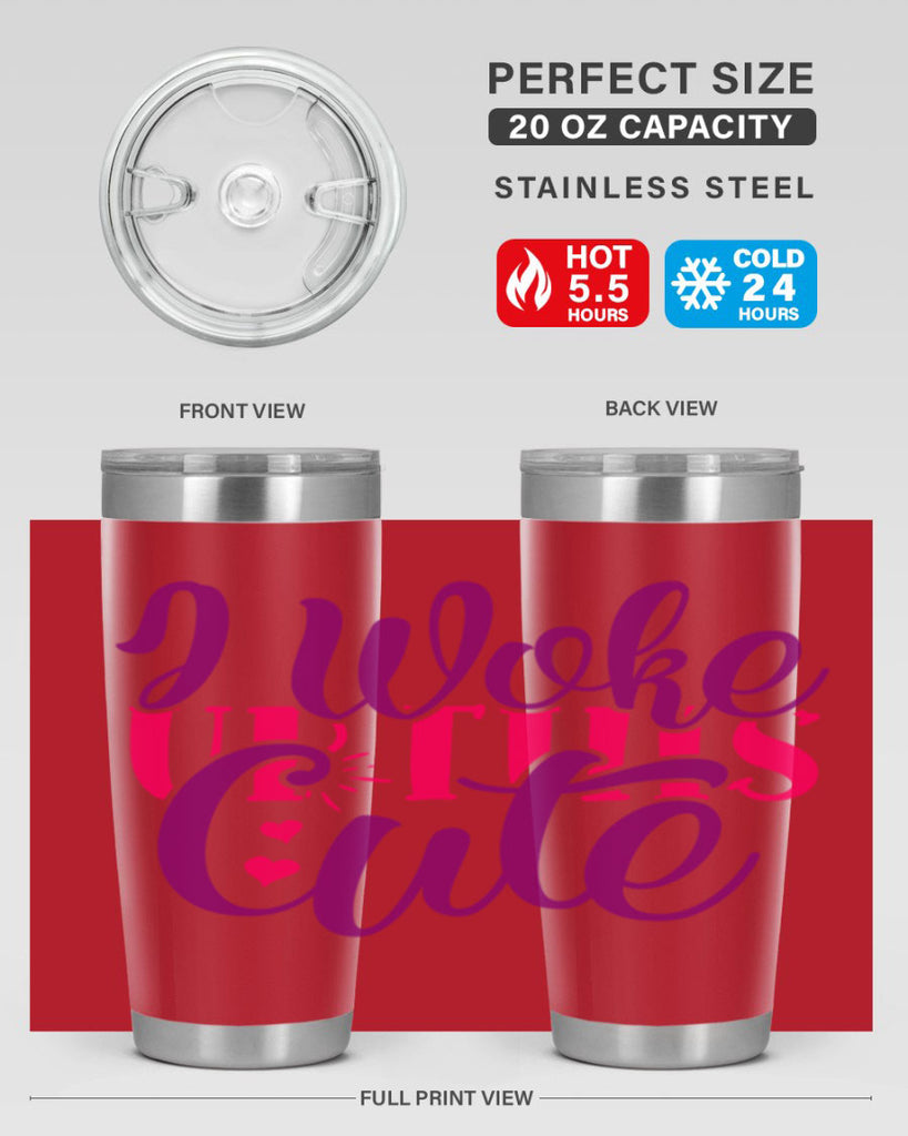 I Workup This Cute Style 243#- baby- tumbler