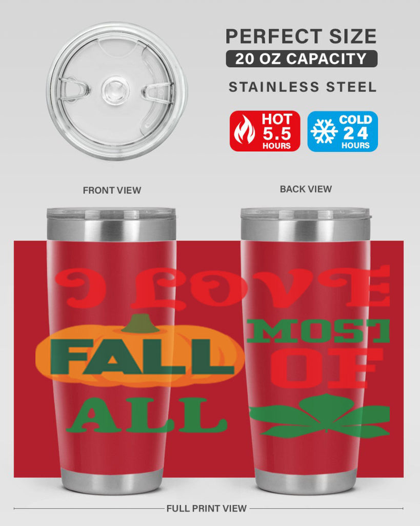 ILOVEFALLMOSTof 346#- fall- Tumbler