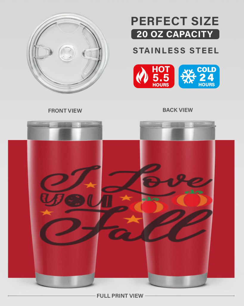 Iloveyoufall 350#- fall- Tumbler