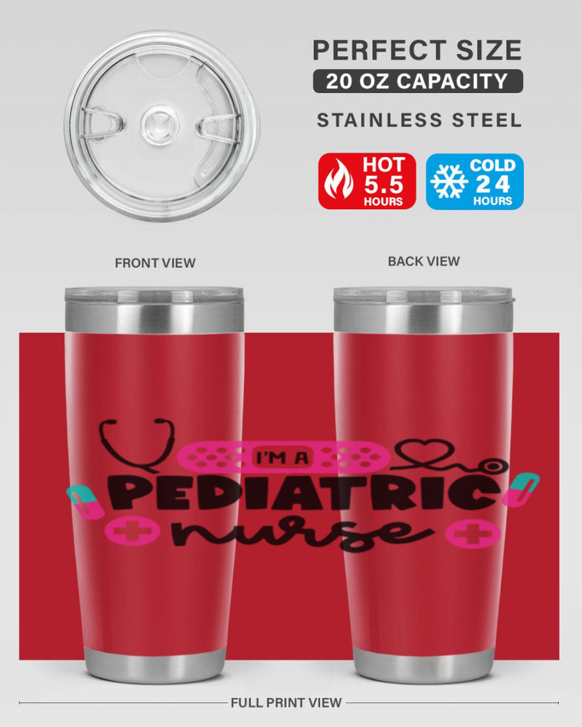 Im A Pediatric Nurse Style Style 154#- nurse- tumbler