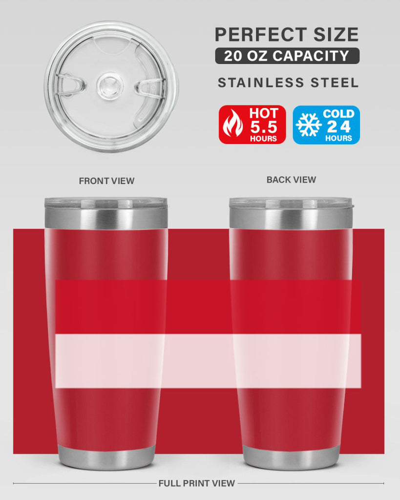 Indonesia 120#- world flags- Tumbler
